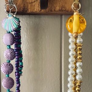 Handbeaded/Tied Keychains